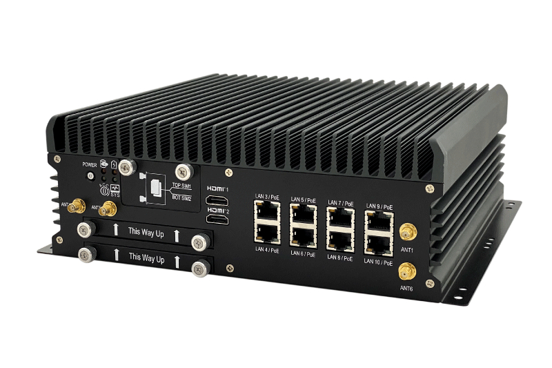 NVIDIA Quadro RTX 3000 GPU module with 1920 CUDA cores integrated into ABOX-5210 for deep learning and traffic flow analysis.